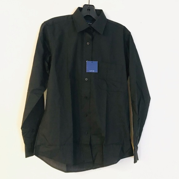 Black Button Down Shirt - Picture 2 of 9
